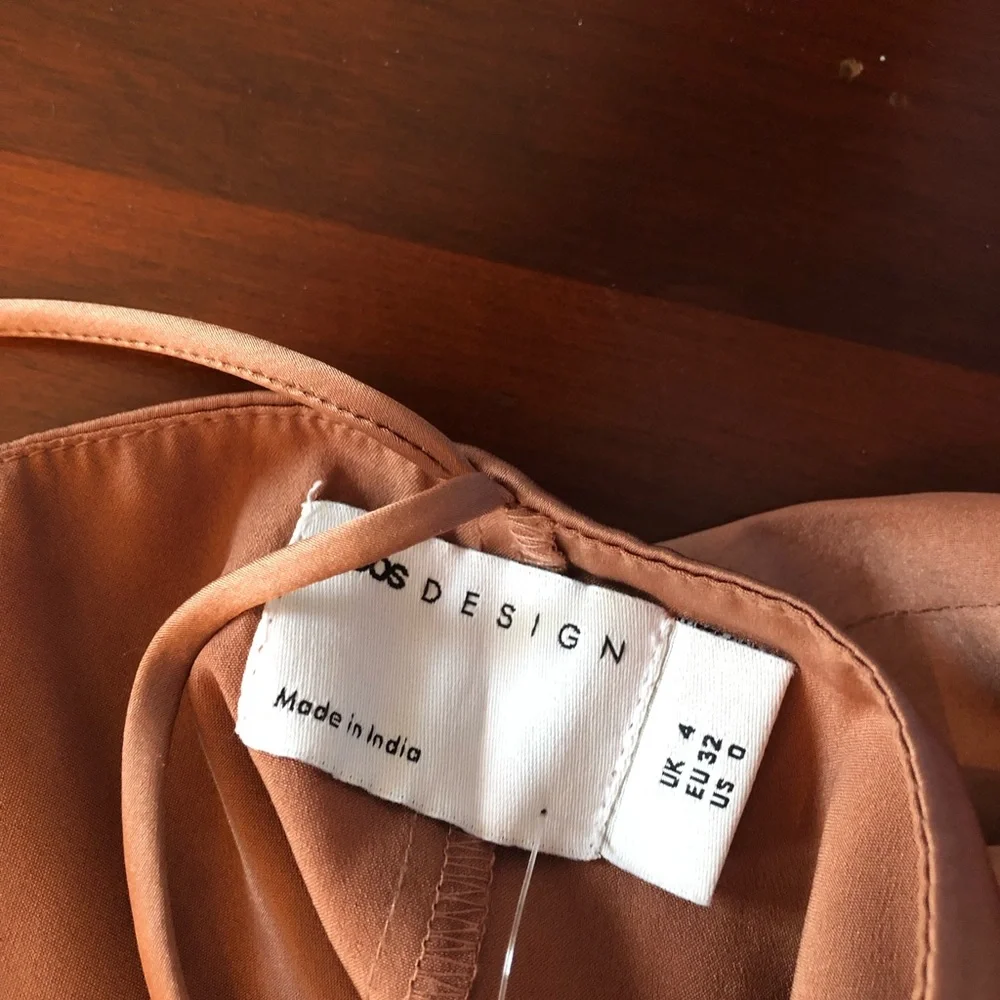 ASOS Design satin cami trapeze dress - Picture 7 of 8